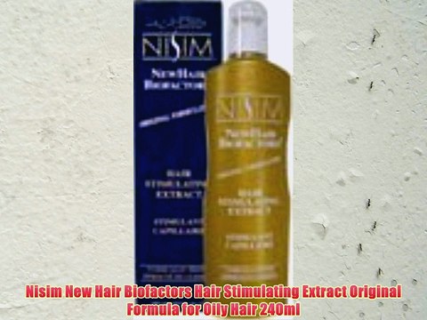 Nisim New Hair Biofactors Hair Stimulating Extract Original Formula for Oily Hair 240ml