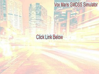 Vox Maris GMDSS Simulator Crack (Instant Download 2015)
