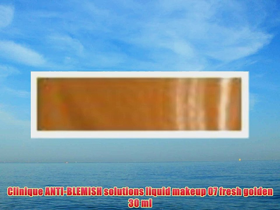 Clinique ANTI-BLEMISH solutions liquid makeup 07 fresh golden 30 ml