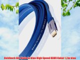 Oehlbach XXL Made in Blue High Speed HDMI Kabel 12m blau