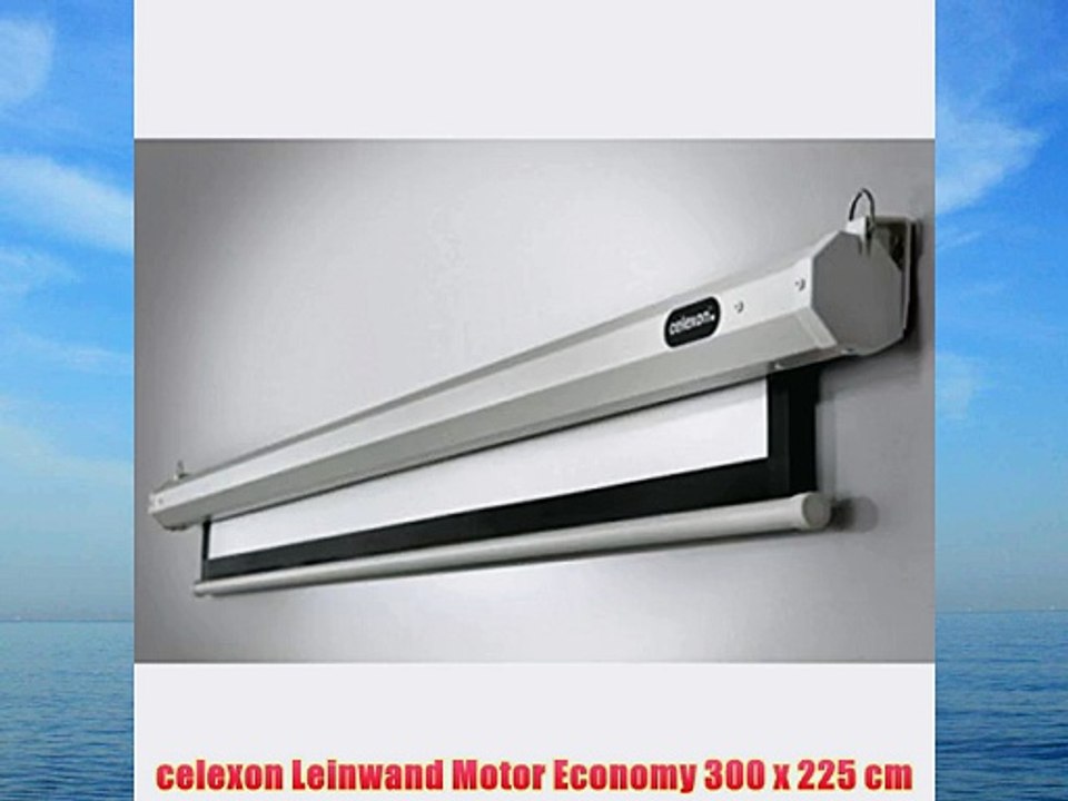 celexon Leinwand Motor Economy 300 x 225 cm