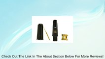 Glory Tenor Saxophone Mouthpiece Kit with Ligature,one reed and Plastic Cap-Gold Review