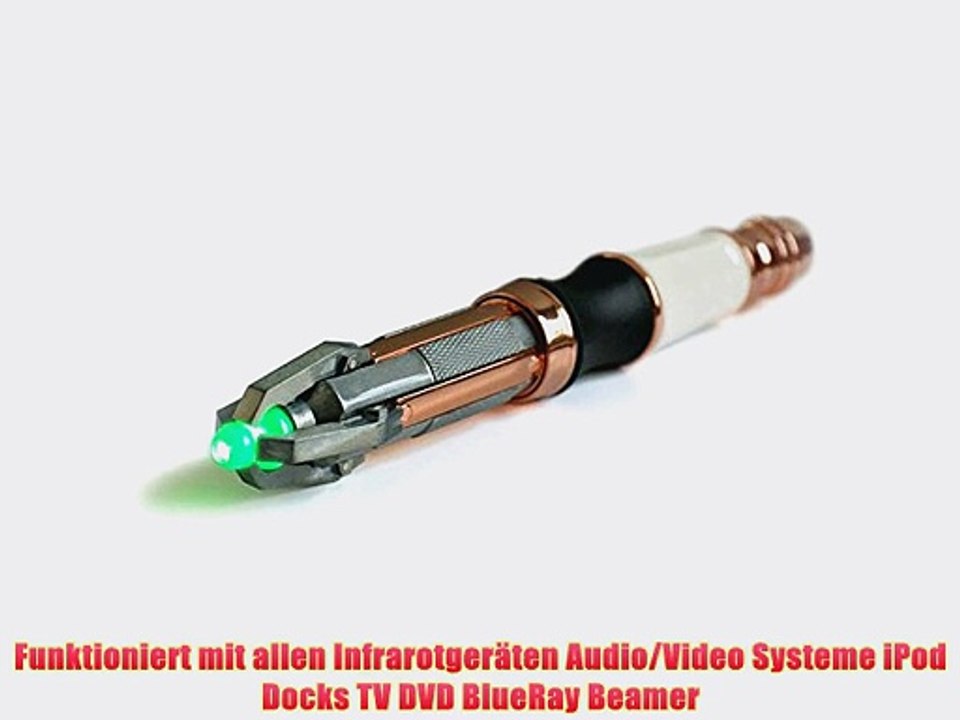 Doctor Who Ultraschallschraubenzieher (Sonic Screwdriver) - Universal Infrarot Fernbedienung