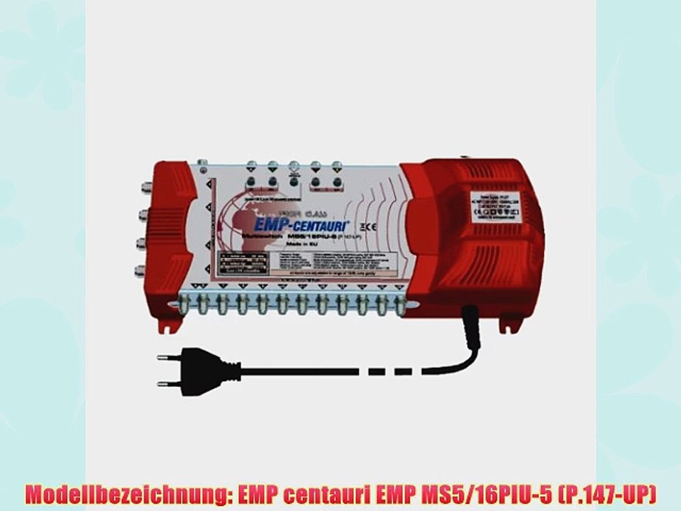 EMP MS5/16PIU-5 (P.147-UP) - Multischalter 5/16