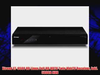 Xtrend ET-9500 HD Linux Full HD HDTV Twin HbbTV Receiver inkl. 500GB HDD