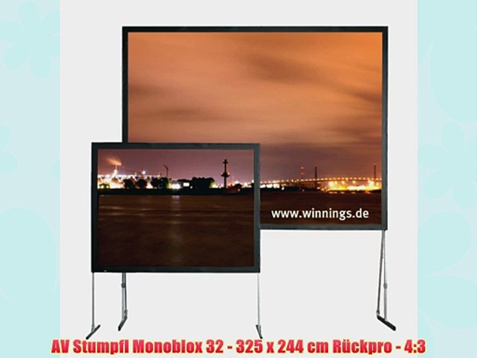 AV Stumpfl Monoblox 32 - 325 x 244 cm R?ckpro - 4:3