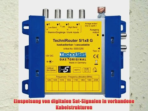 TechniSat 0000/3290 Techni Satellite Router 5/1x8 G