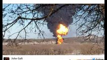 Illinois Train Derailment: Cars Carrying Crude Oil Catch Fire, Sparking Multiple Explosions