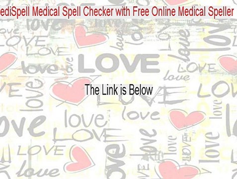 MediSpell Medical Spell Checker with Free Online Medical Speller Key Gen (MediSpell Medical Spell Checker with Free Online Medical Speller)