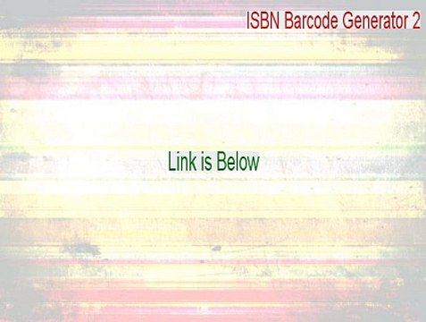 ISBN Barcode Generator 2 Crack [Download Here]