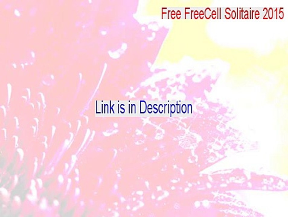 Free FreeCell Solitaire 2015 Download Free [Free Download 2015]