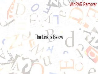 WinRAR Remover Free Download - Free Download (2015)