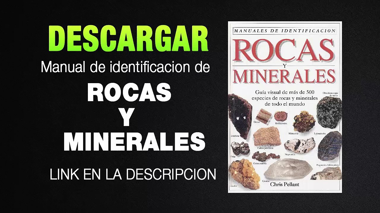 manual de identificacion de rocas y minerales - descargar libro
