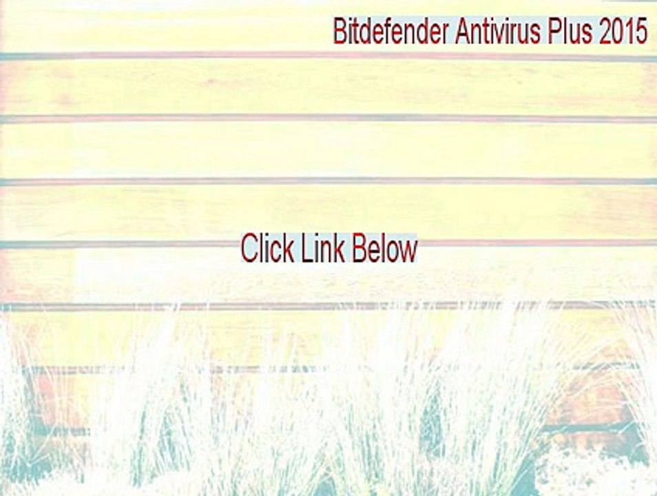 Bitdefender Antivirus Plus 2015 Key Gen [Instant Download]