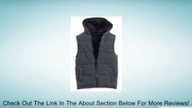 Gioberti Children Kids Boys Full Zip Reversible Solid Padding Hoodie Vest Review