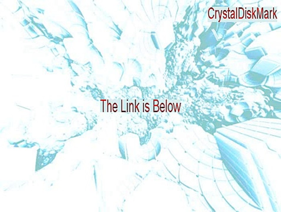 CrystalDiskMark Key Gen (Download Now 2015)