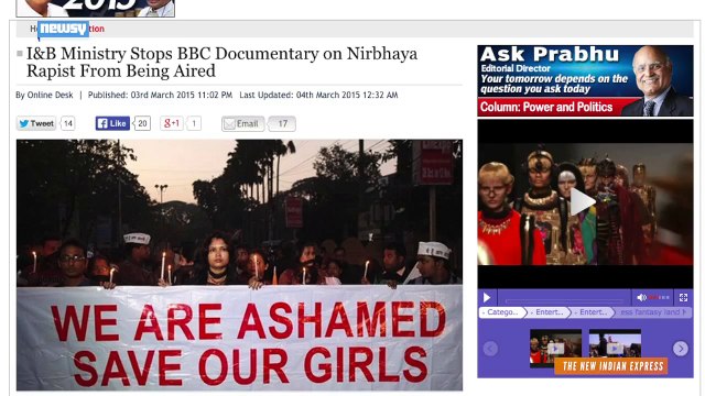 India Goes After BBC For 'India's Daughter' Rape Documentary