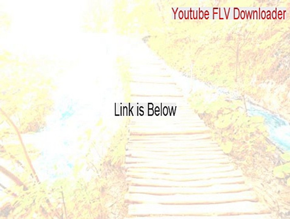 Youtube FLV Downloader Free Download - Free Download
