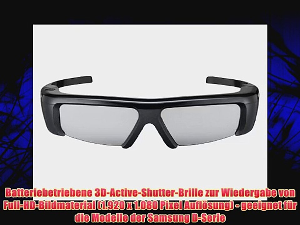 Samsung SSG-3100GB/XC 3D-Brille (f?r TVs der D-Serie geeignet) schwarz