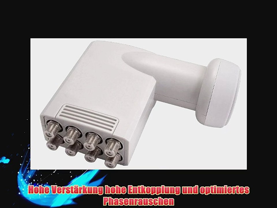 Triax CS 408 OS Octo LNB mit Multischalter f?r 8 Teilnehmer