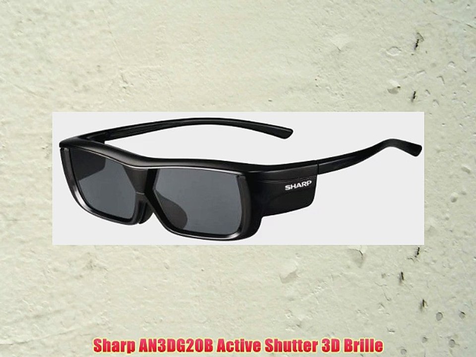 Sharp AN3DG20B Active Shutter 3D Brille