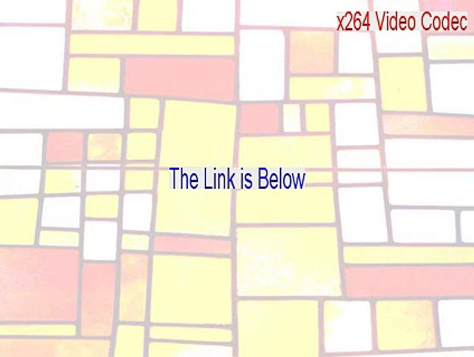 x264 Video Codec Download (Instant Download 2015)