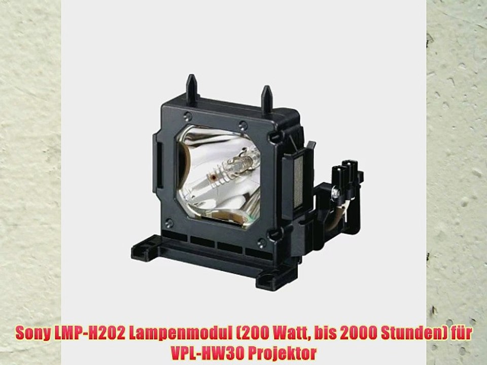 Sony LMP-H202 Lampenmodul (200 Watt bis 2000 Stunden) f?r VPL-HW30 Projektor