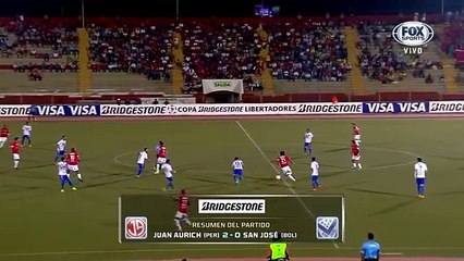 Juan Aurich vs San José 2-0 RESUMEN  Copa Libertadores 2015