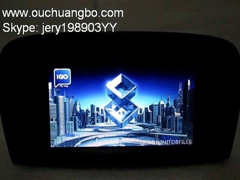 Ouchuangbo Mercedes Benz 2004 SL350 audio dvd navi GPS menu