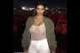 Kim Kardashian Exposes Her Nipples In Sheer Mesh Dress At Lanvin Show