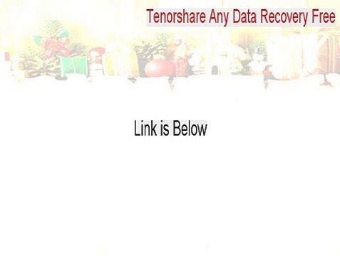 Tenorshare Any Data Recovery Free Serial [Legit Download]
