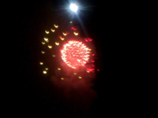 Fire Work in Horse and cattle show Lahore