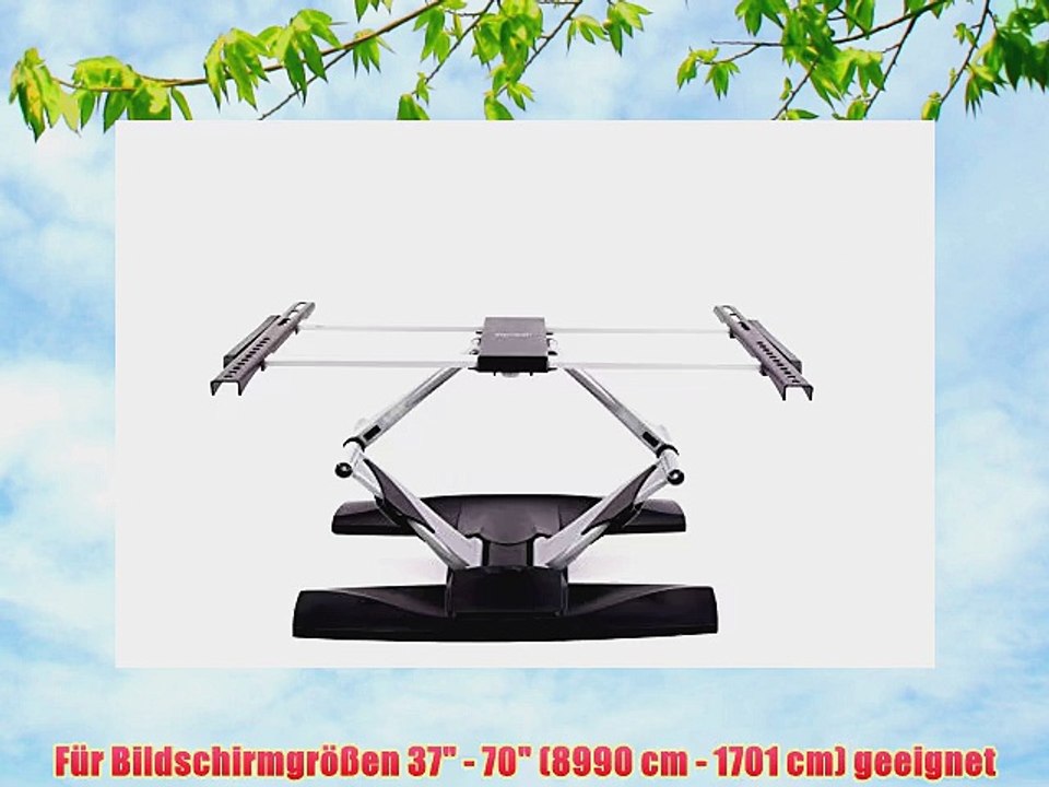 Opticum Tytan Aluxx Universal TV Wandhalterung f?r Flachbildschirme (Vesa 200x200 / 300x300