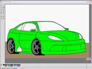 Re  How to draw a car in MS. Paint