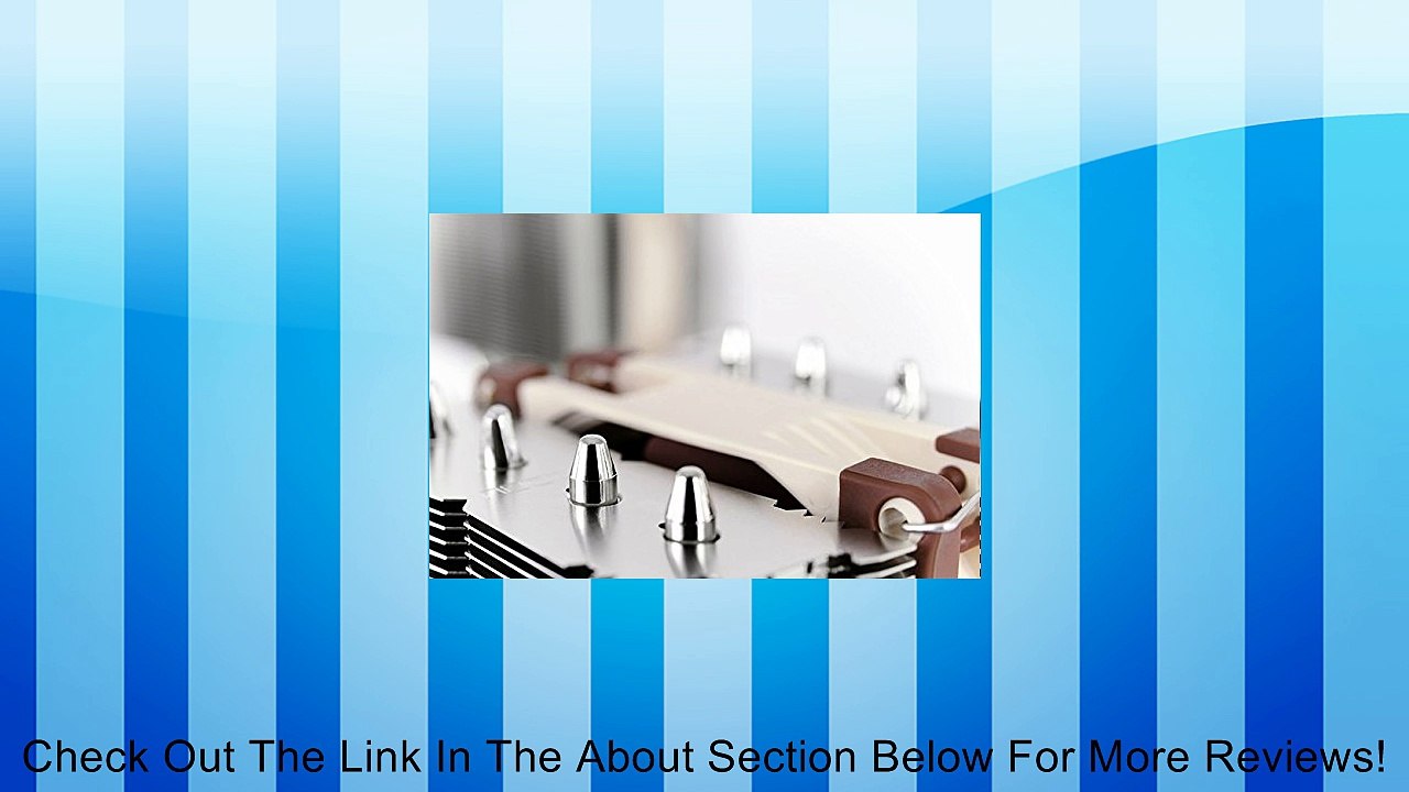 Noctua NH-D9L Dual Heatsink CPU Cooler with NF-A9 fan Review