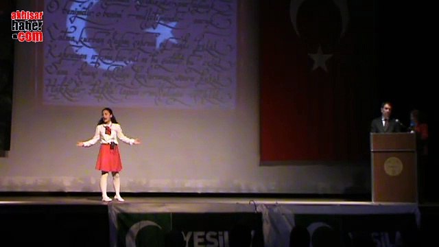 Akhisar 2015 Ortaokullar Arası İStiklal Marşı Okuma Yarışması
