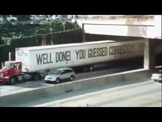 Did U See a Truck like A Train – Watch This Amazing Funny Video