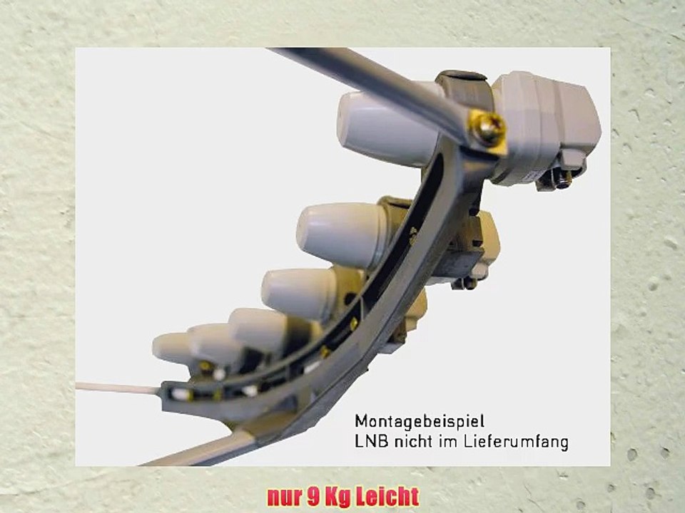 Visiosat BIG-BISATMulti-LNB Antenne grau