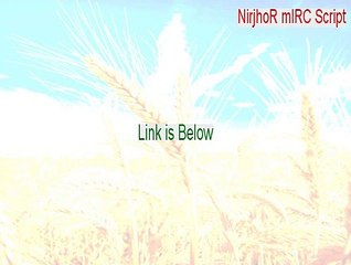 NirjhoR mIRC Script Free Download (Download Here 2015)