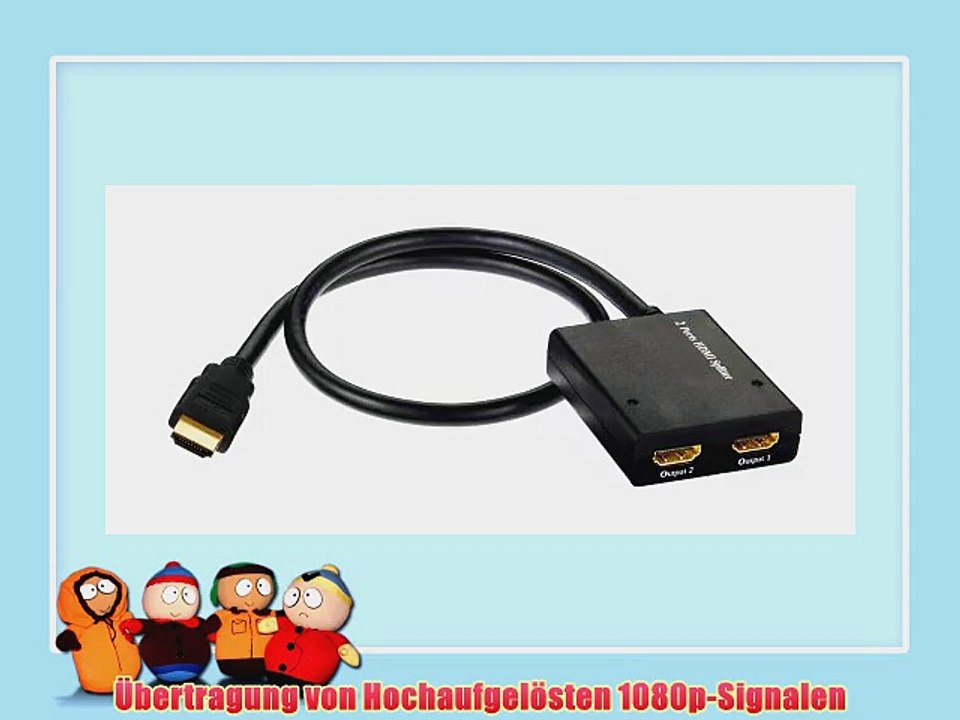 In-akustik Star HDMI Splitter 1 In/2 Out