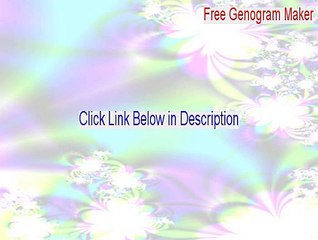 Free Genogram Maker Serial - Instant Download