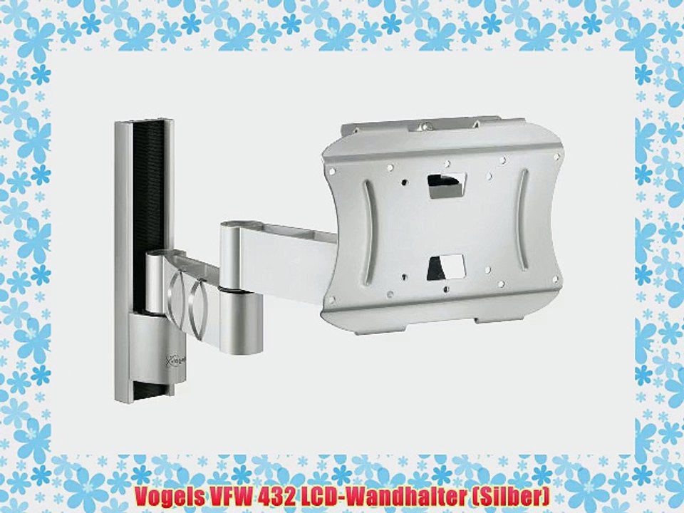Vogels VFW 432 LCD-Wandhalter (Silber)