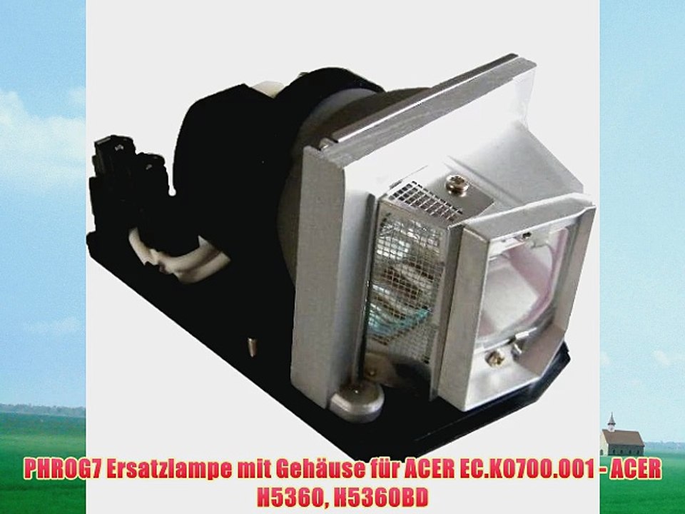 PHROG7 Ersatzlampe mit Geh?use f?r ACER EC.K0700.001 - ACER H5360 H5360BD