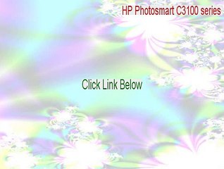HP Photosmart C3100 series Keygen - Instant Download (2015)