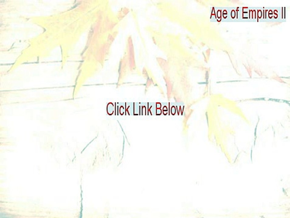 Age of Empires II: The Conquerors Expansion patch Serial [age of empires ii hd]