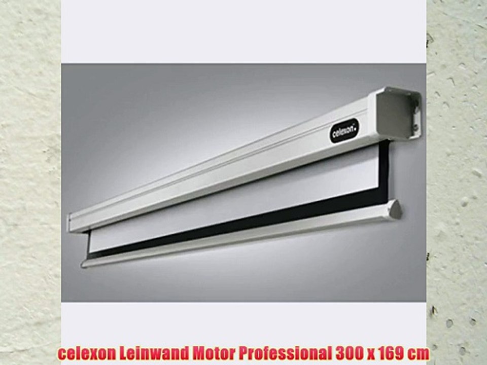 celexon Leinwand Motor Professional 300 x 169 cm