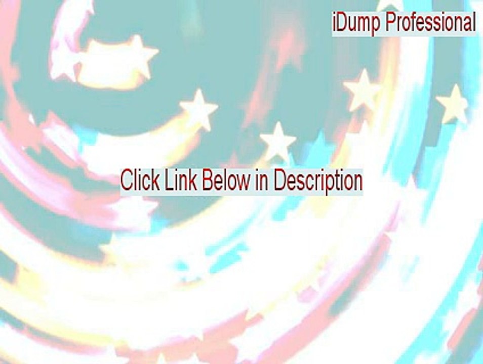 iDump Professional Full Download - Download Here (2015)