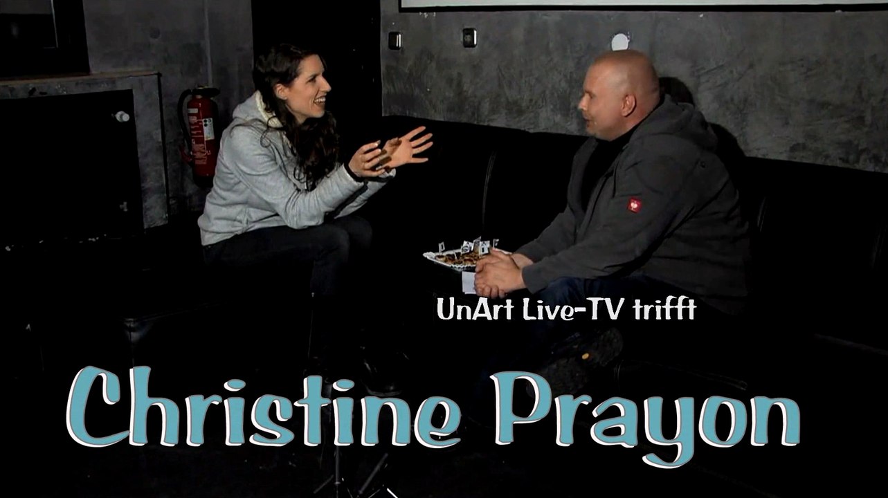 UnArt Live TV - Interview Christine Prayon, Kaue Gelsenkirchen, 2014