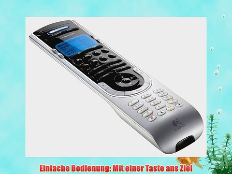 Logitech Harmony 525 programmierbare Universal-Fernbedienung silber
