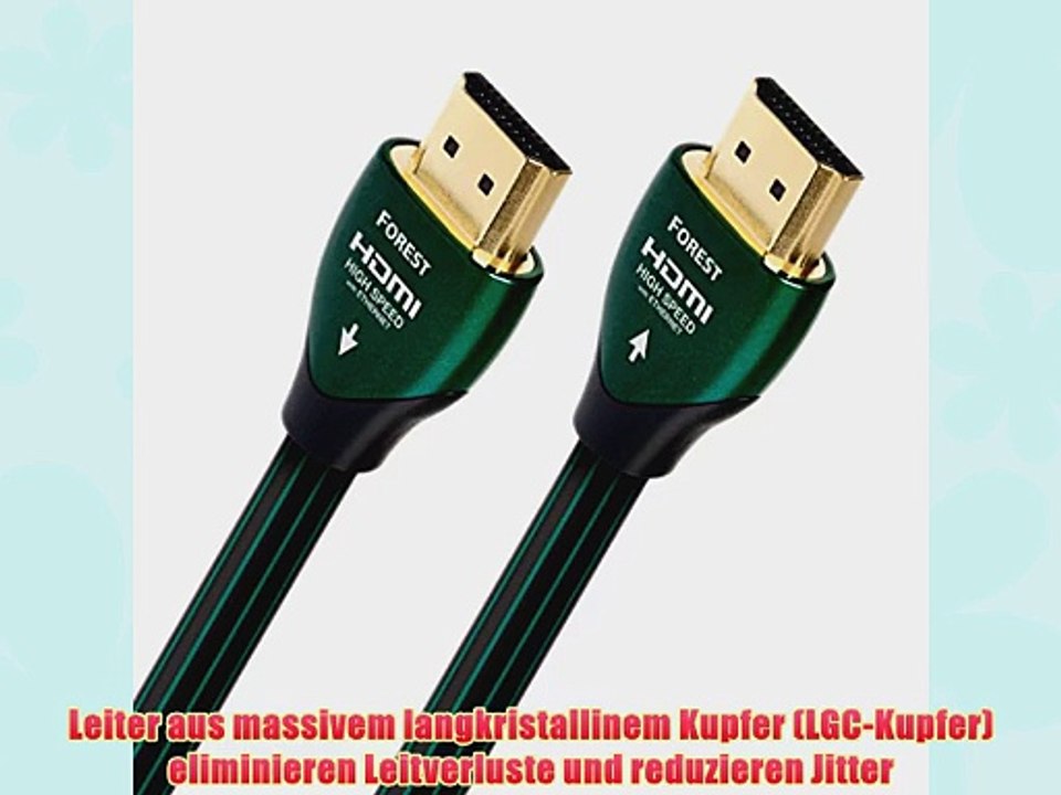 audioquest Forest HDMI Kabel L?nge: 20 m